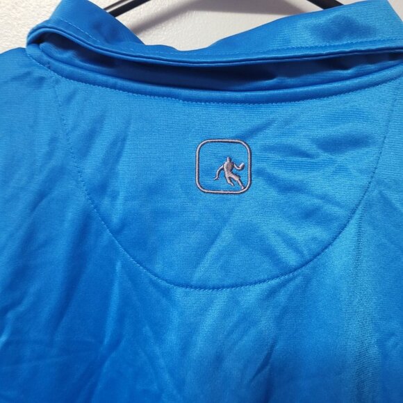 AND1 Full Zip Jacket Lightweight Pockets Blue Athletic Windbreaker Mens XL - Picture 10 of 10